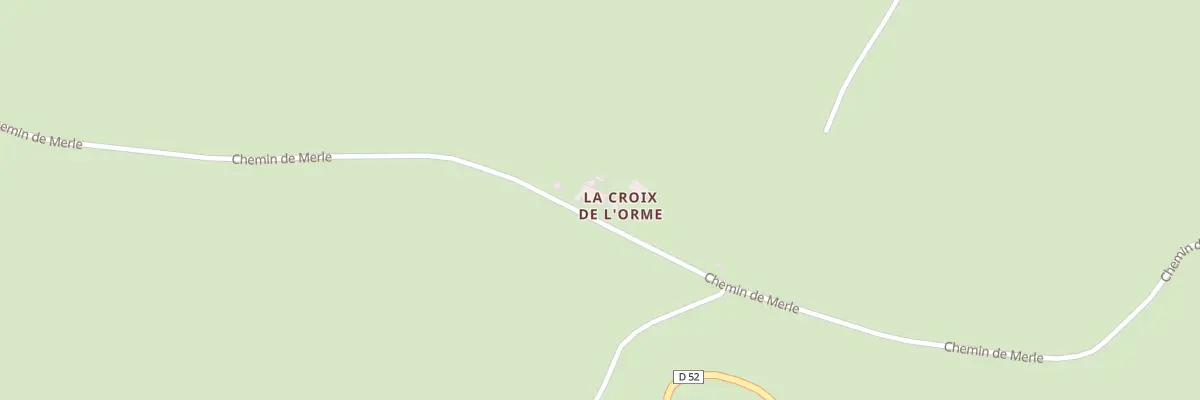 Plan du 720 Chem du Merle à Sail-les-Bains