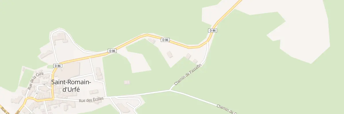Plan du 426 Rue des Fontanettes à Saint-Romain-d’Urfé