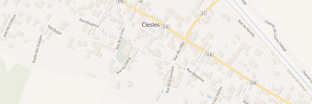 Plan du 31 Rue Moyenne à Clesles