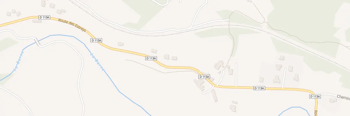 Plan du 1980 Rte des Estreys à Polignac
