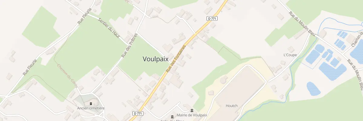 Plan du 22 Rue des Fontaines à Voulpaix