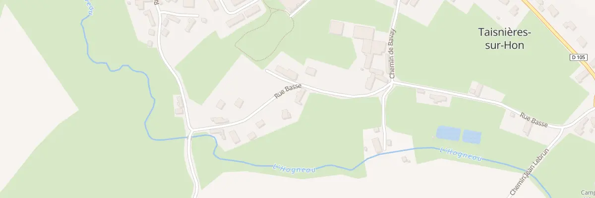 Plan du 17 Rue Basse à Taisnières-sur-Hon