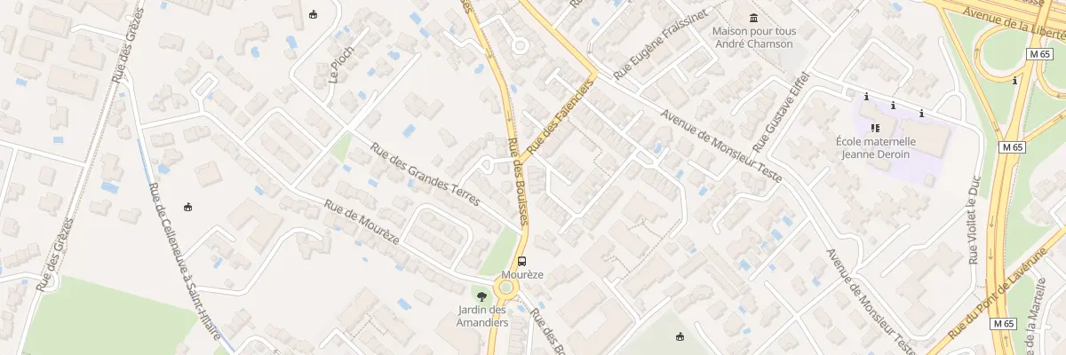 Plan du 221 Rue des Mégissiers à Montpellier