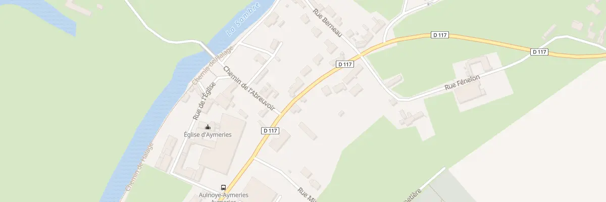 Plan du 4 Rue de Pont sur Sambre à Aulnoye-Aymeries