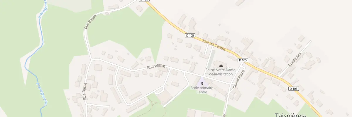 Plan du 8 Rue Williot à Taisnières-sur-Hon