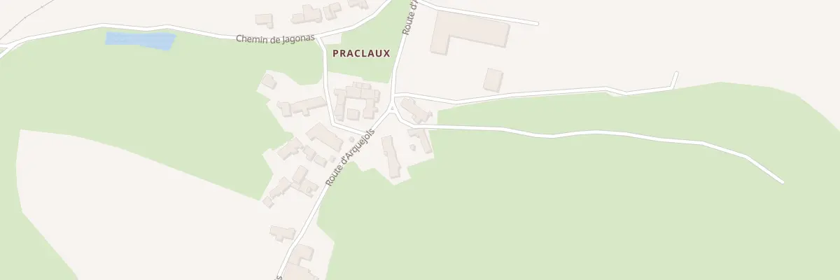 Plan du 5 Rte d’Arquejols à Landos