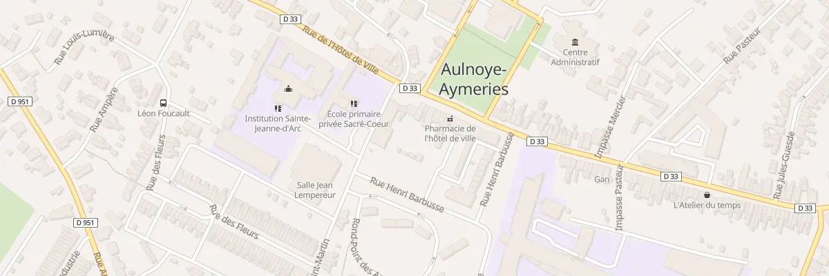 Plan du 149 Rue de l’Hôtel de Ville à Aulnoye-Aymeries