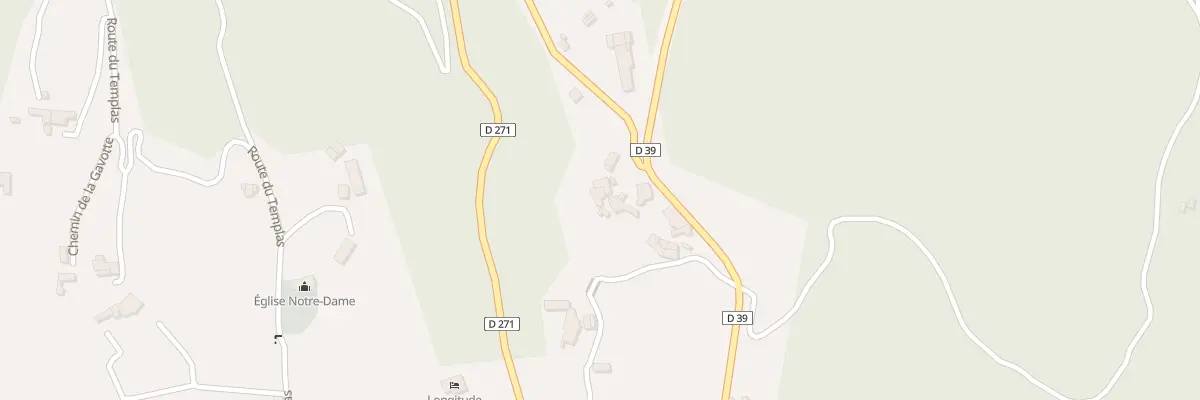 Plan du 5322 Les Horts à Soudorgues