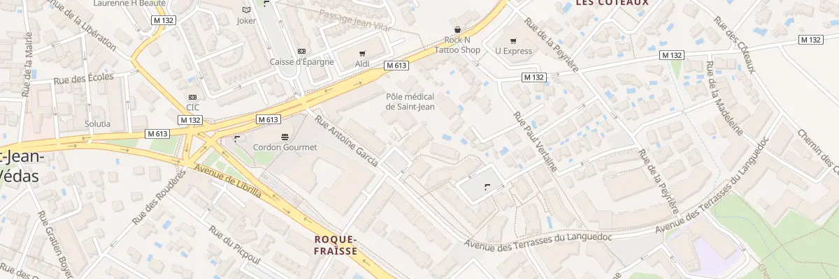 Plan du 35 Plan du Fraisse à Saint-Jean-de-Védas