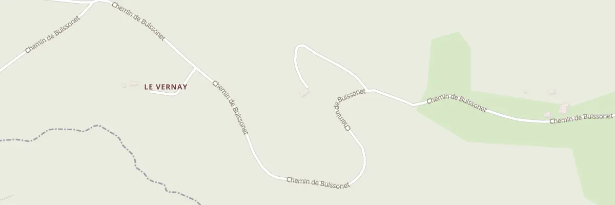 Plan du 5033 Le Vernay Est à Saint-Rirand