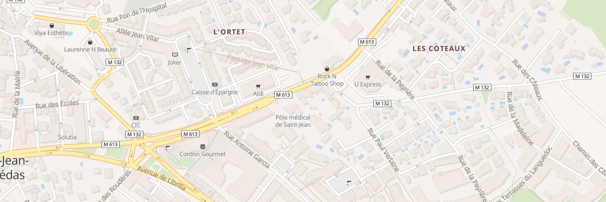 Plan du 18 Rte de Montpellier à Saint-Jean-de-Védas