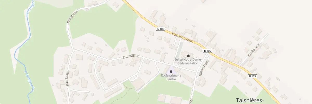 Plan du 6 Rue Williot à Taisnières-sur-Hon