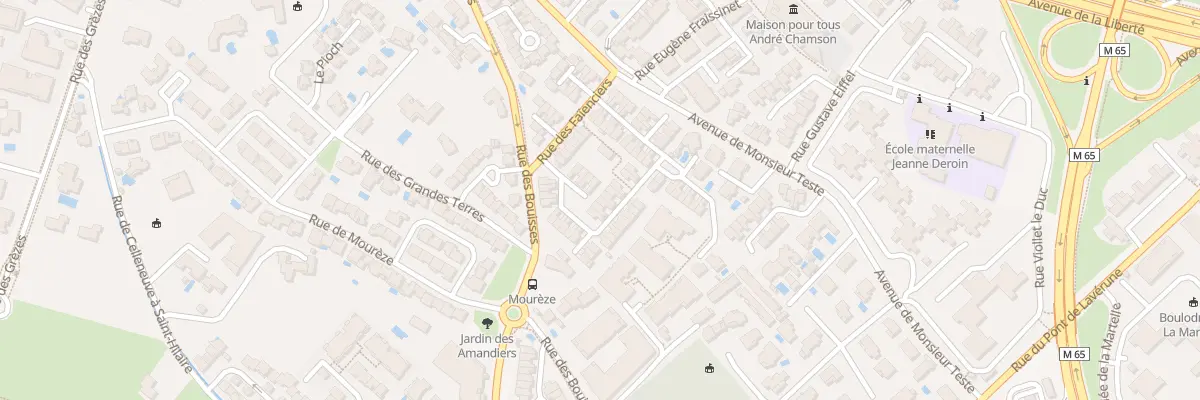 Plan du 144 Rue des Mégissiers à Montpellier
