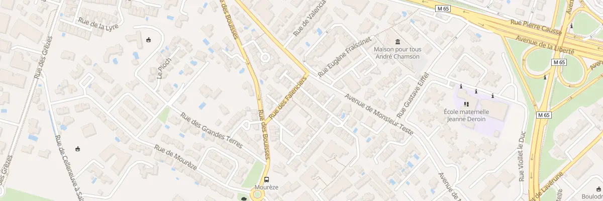 Plan du 24 Rue des Mégissiers à Montpellier