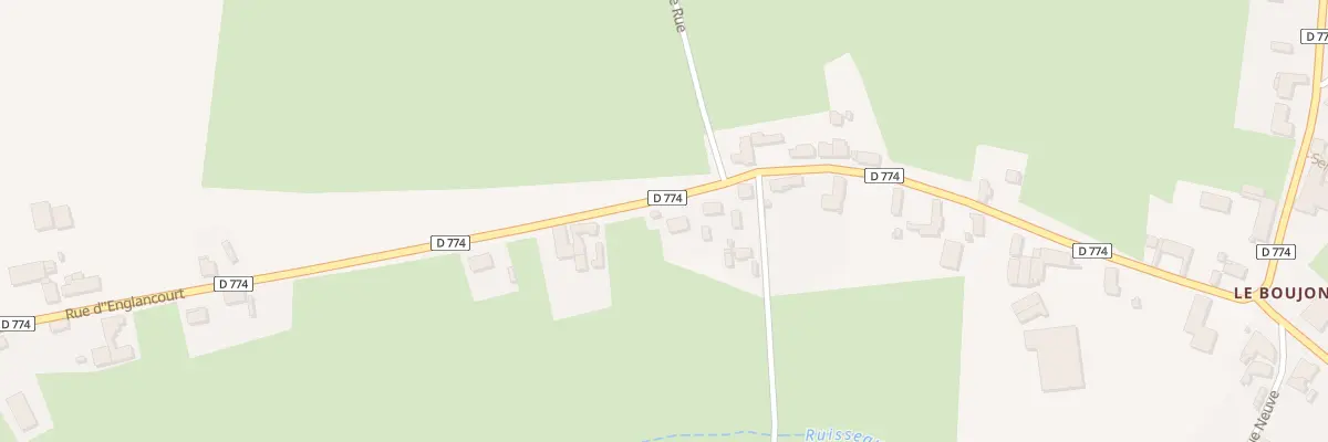 Plan du 19T Rue d’Englancourt à Buironfosse