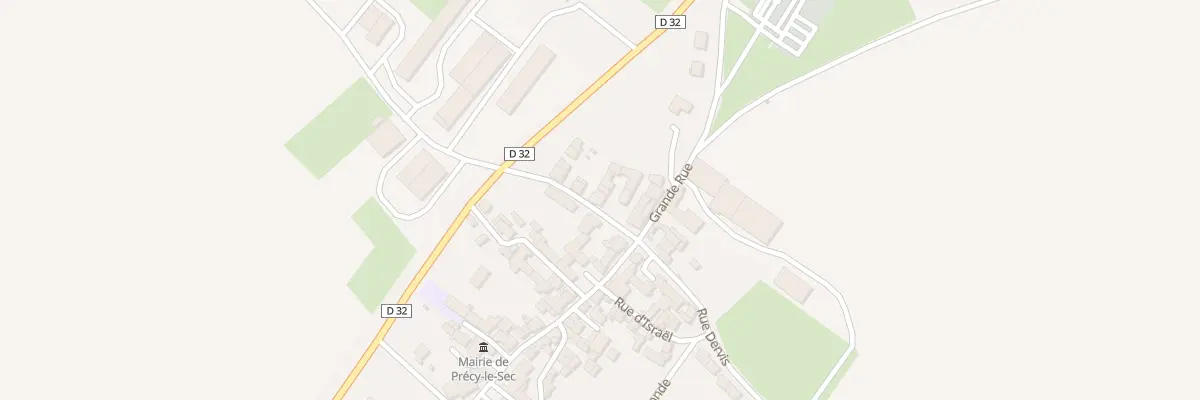 Plan du 8 Rue du Crot de la Tour à Précy-le-Sec