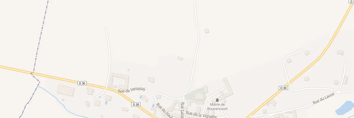 Plan du 9 Rue Saint Fiacre à Bouvancourt