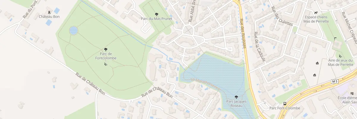Plan du 32 Rue de la Pierre Saint Martin à Montpellier