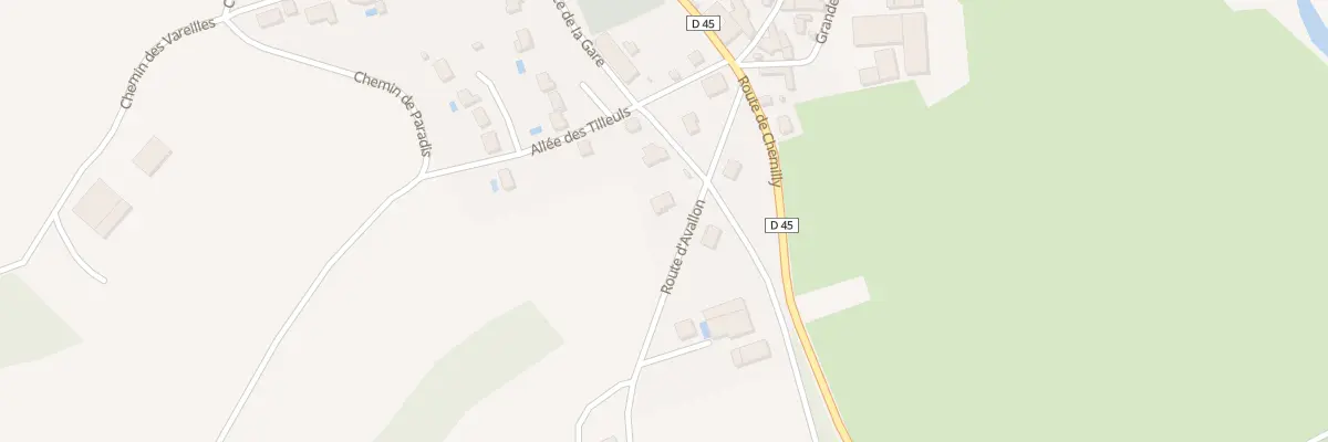 Plan du 3 Che des Tilleuls à Chichée