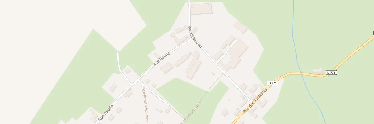 Plan du 1 Rue d’Haution à Voulpaix