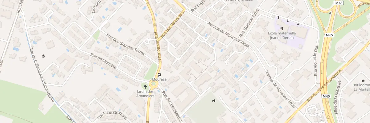 Plan du 161 Rue des Mégissiers à Montpellier