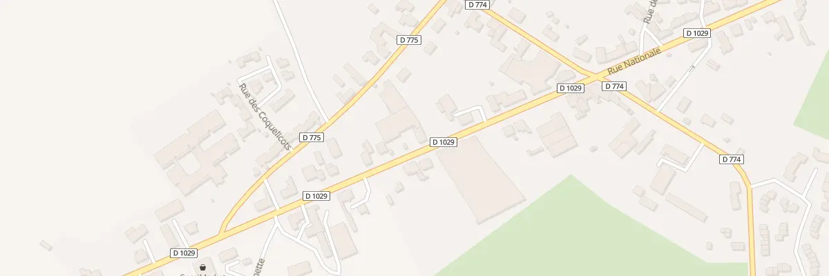 Plan du 31 Rue Nationale à Buironfosse