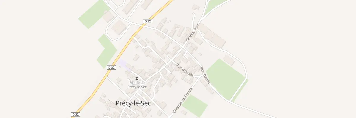 Plan du 7 Gr Grande Rue à Précy-le-Sec