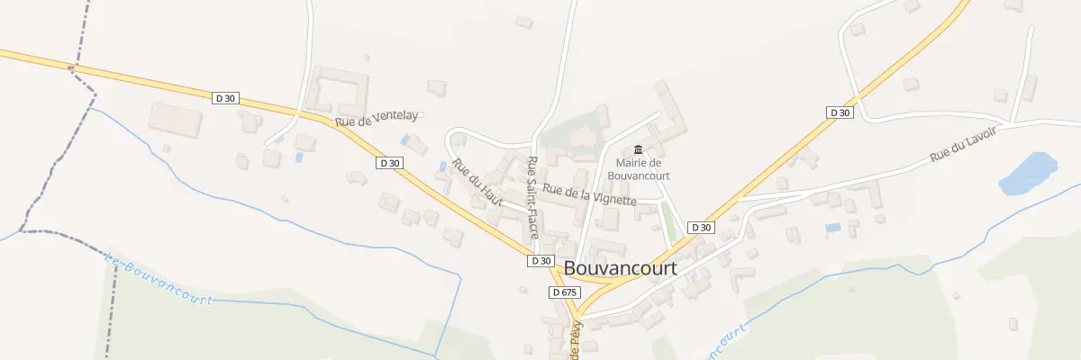 Plan du 4 Rue Saint Fiacre à Bouvancourt