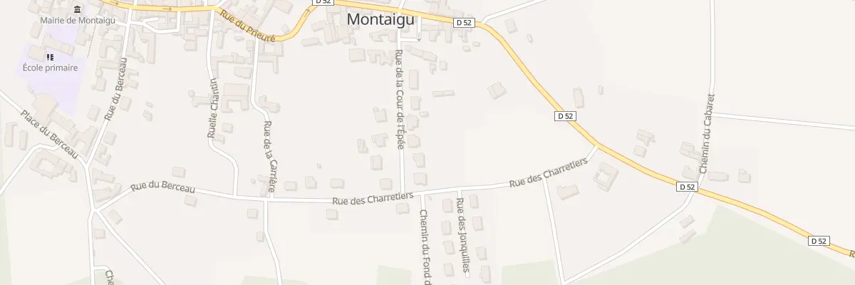 Plan du 5 Rue Cour de l’Epee à Montaigu