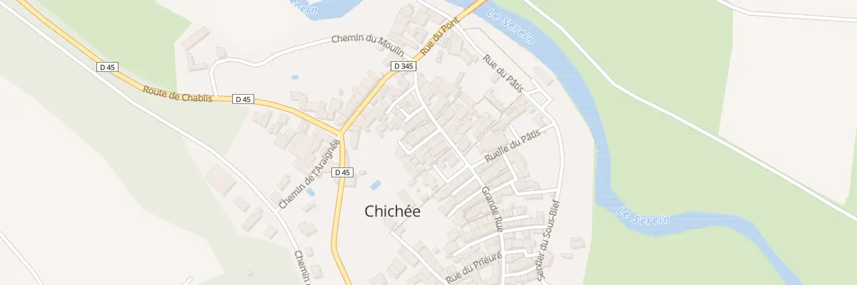 Plan du 1 Rle des Chenevières à Chichée