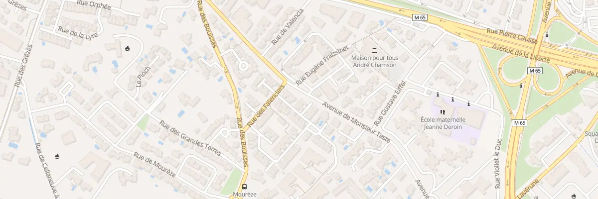 Plan du 11 Rue des Mégissiers à Montpellier