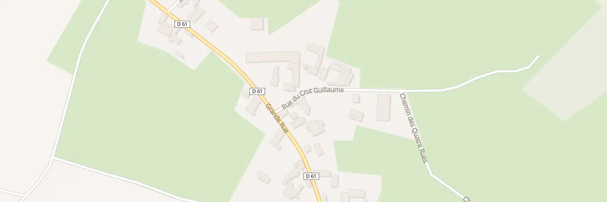 Plan du 4 Rue du Crot Guillaume à Soumaintrain