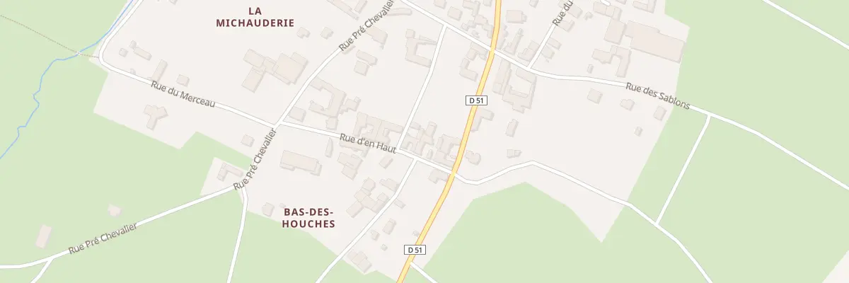 Plan du 4 Rue d’En Haut à Villiers-Vineux