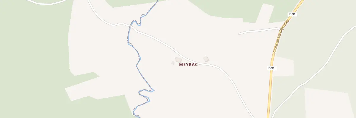 Plan du 1 Meyrac à Craponne-sur-Arzon
