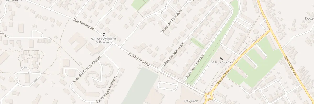 Plan du 58 Rue Parmentier à Aulnoye-Aymeries