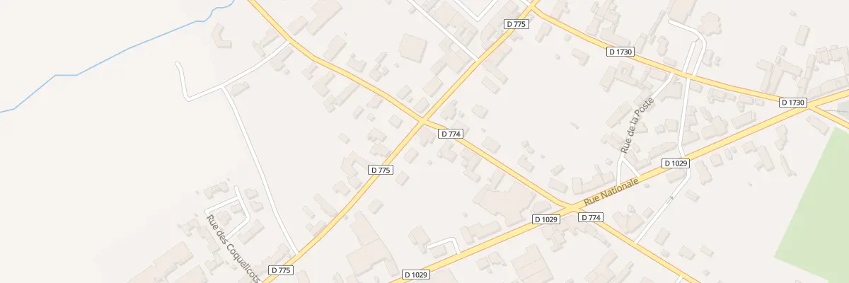 Plan du 10 Rue du 11 Novembre 1918 à Buironfosse