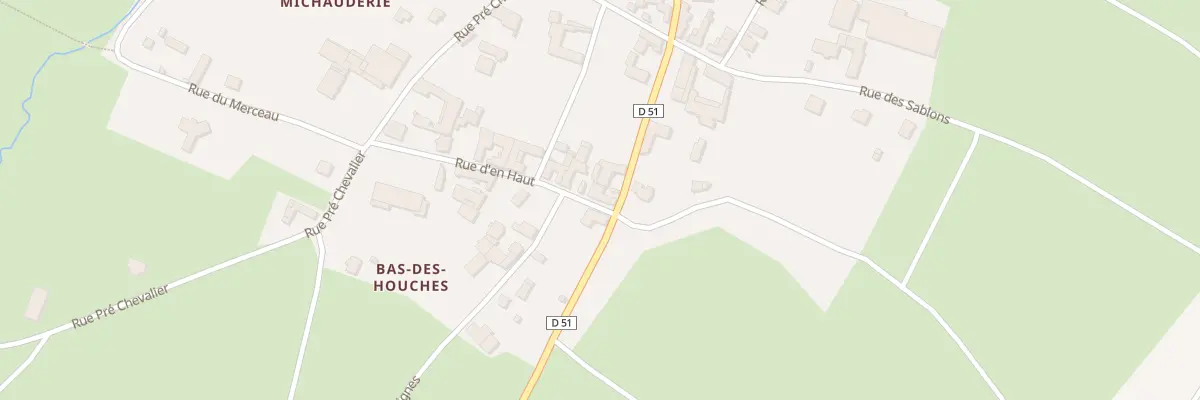 Plan du 30 Gr Grande Rue à Villiers-Vineux