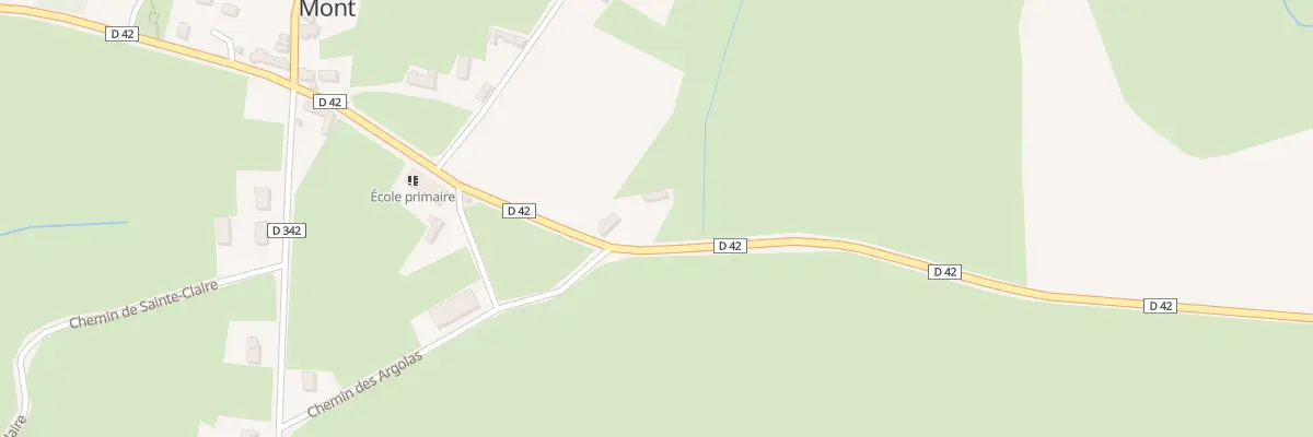 Plan du 15 Rue de la Mairie à Mont