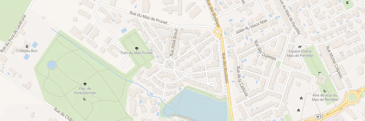 Plan du 131 Rue Edouard Cartailhac à Montpellier
