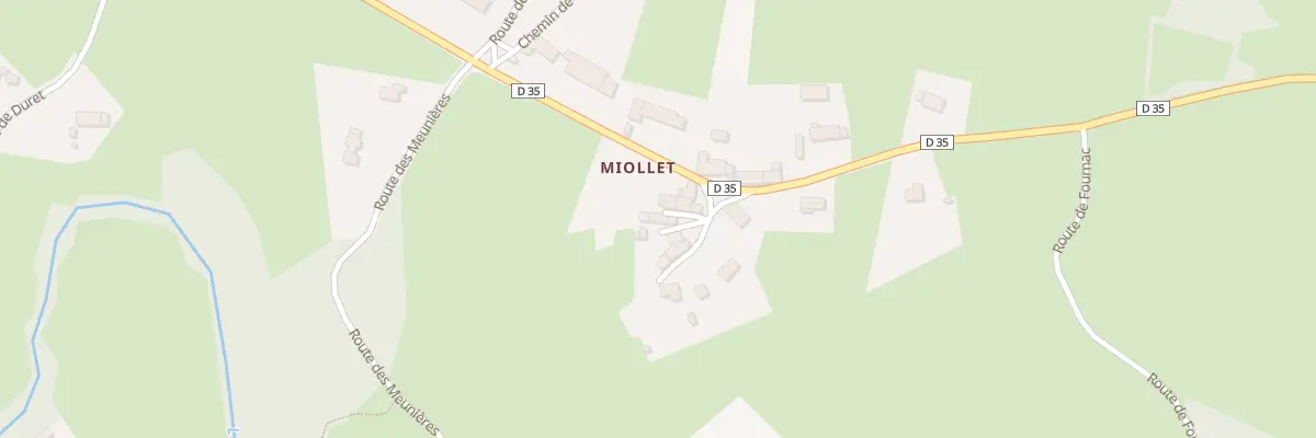 Plan du 5149 Miollet à Chomelix