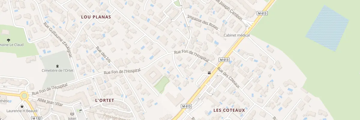 Plan du 1 Rue des Glycines à Saint-Jean-de-Védas