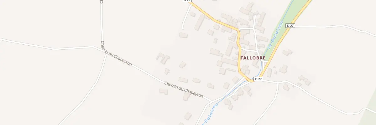 Plan du 499 Che du Chapeyron à Saint-Christophe-sur-Dolaizon