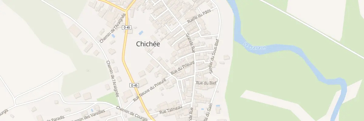 Plan du 1 Imp des Mariniers à Chichée