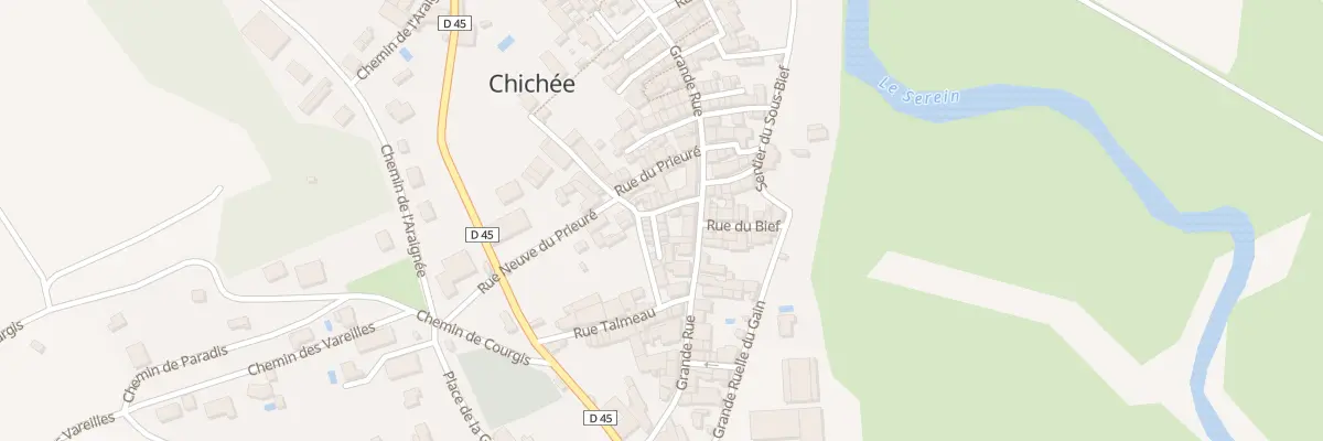 Plan du 9004 Cul de Sac St Bonnet à Chichée