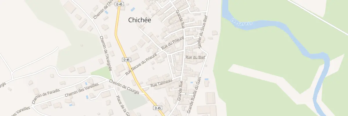Plan du 9003 Cul de Sac St Bonnet à Chichée
