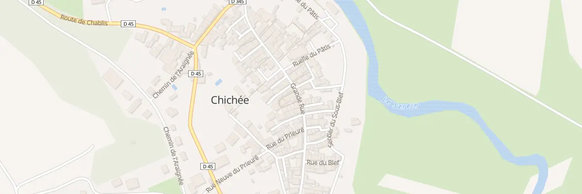 Plan du 22 Gr Grande Rue à Chichée