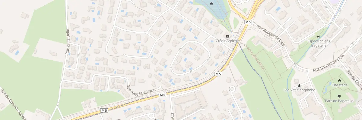 Plan du 143 Rue Adrienne Boland à Montpellier