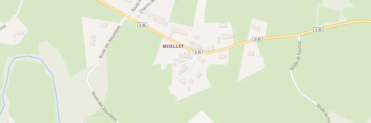 Plan du 5148A Miollet à Chomelix