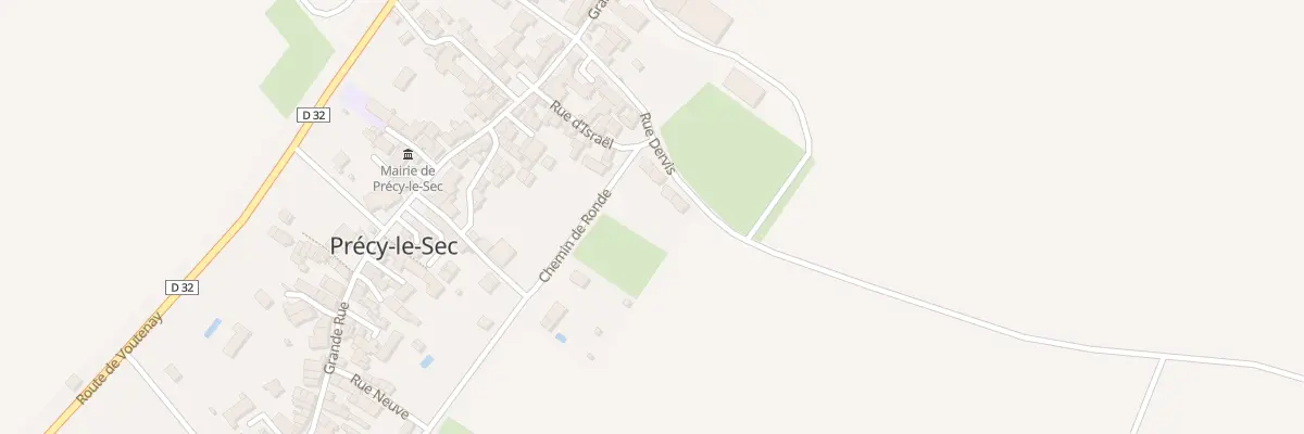 Plan du 18 Rue Dervis à Précy-le-Sec