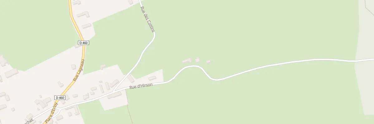 Plan du 9 Rue d’Hirson à Erloy